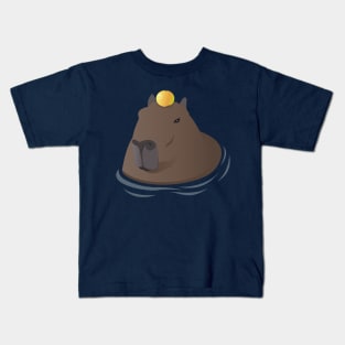 Chill Cool Capybara Kids T-Shirt
